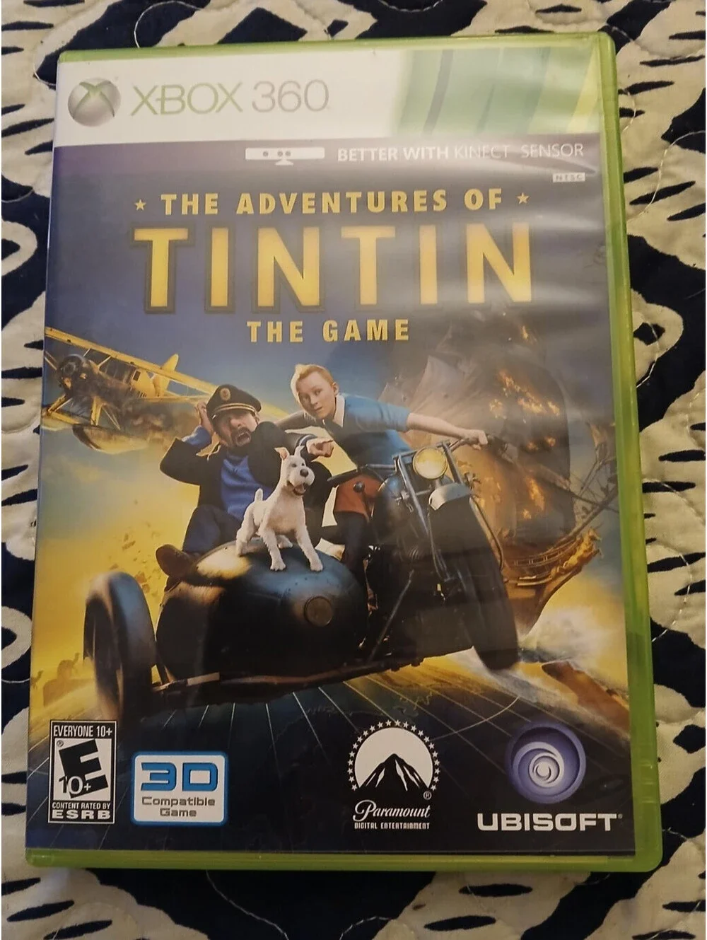 The Adventures of Tintin: The Game (Microsoft Xbox 360, 2011)